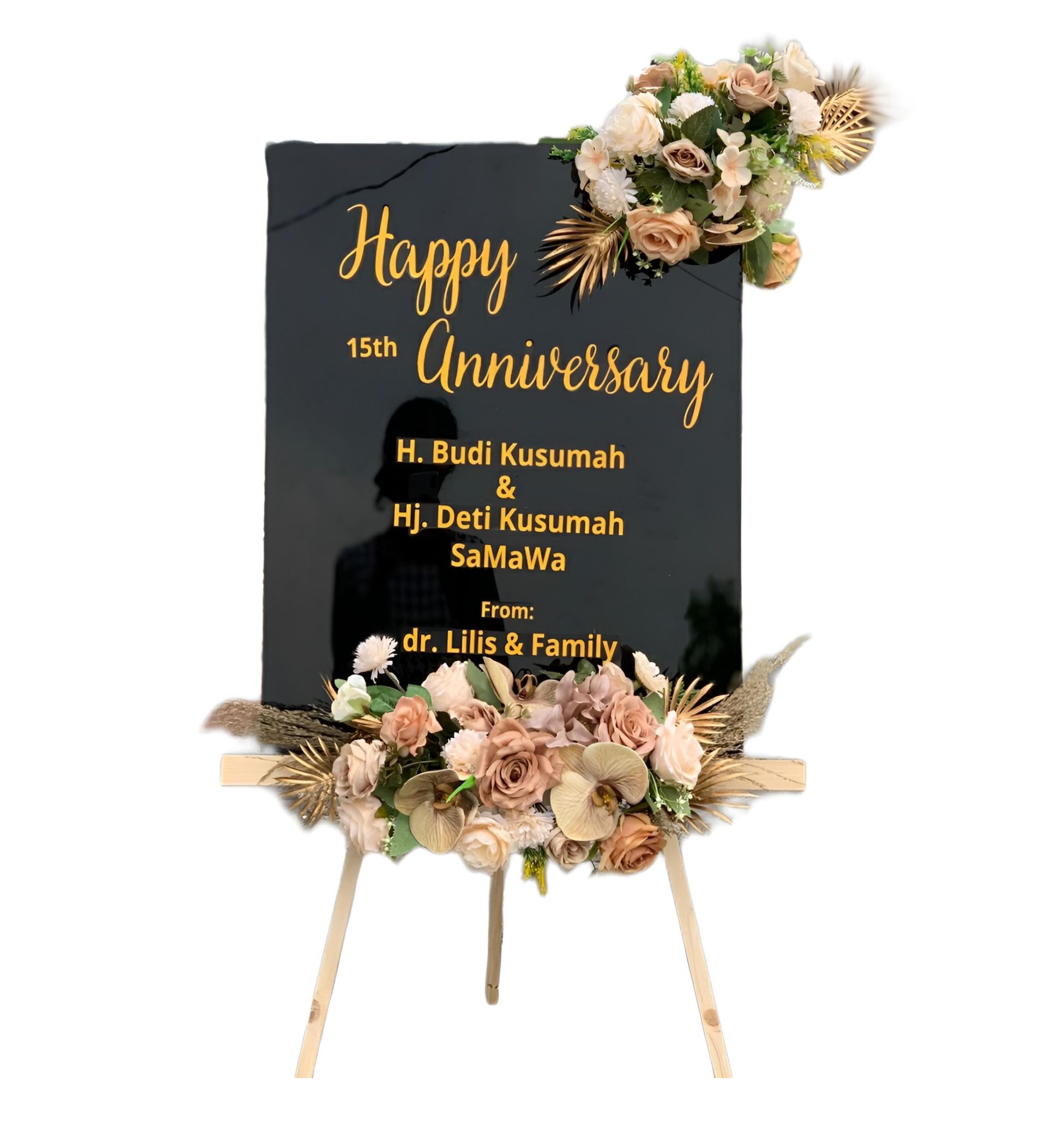 Papan Bunga Akrilik Teluk Ambon