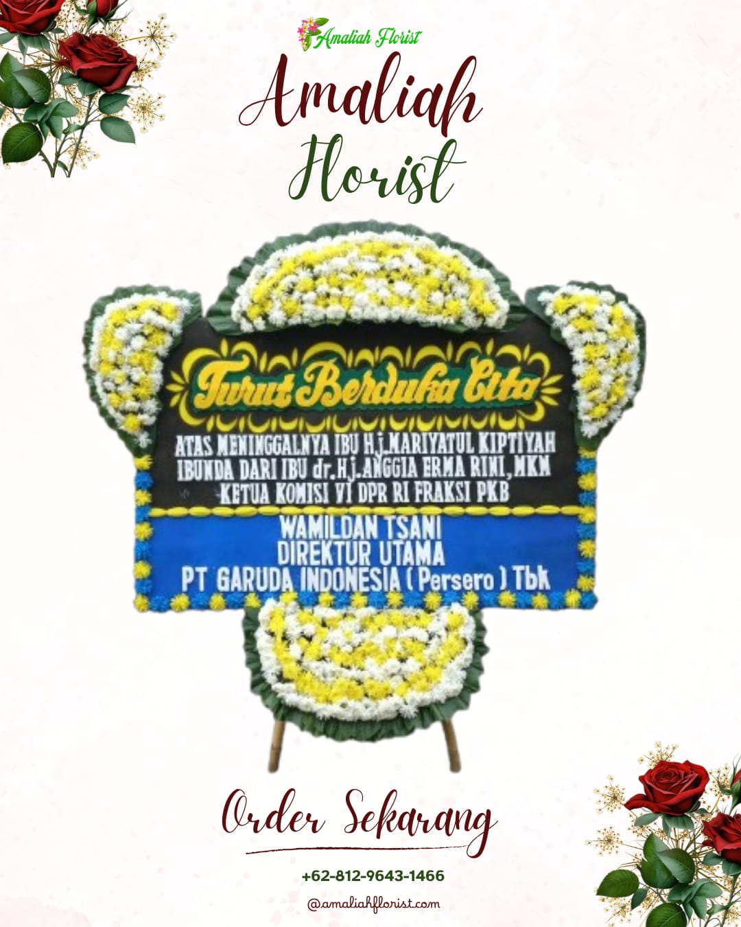 Papan Bunga Duka Teluk Ambon